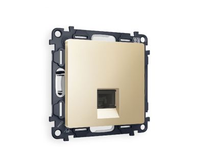 Купить Комплект механизма телефонной розетки RJ-11(4P4C) со шторкой Ambrella Volt Alfa MA612030 Комплект механизма телефонной розетки RJ-11(4P4C) со шторкой Ambrella Volt Alfa MA612030