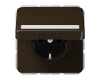 Розетка штепсельная Schuko Jung CD1520BFNAKLBR