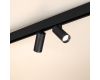 Трековый магнитный светильник Arlight MAG-ORIENT-SPOT-R45-12W Warm3000 (Черный, 24 deg, 48V, DALI) (IP20 Металл) 033827(1)