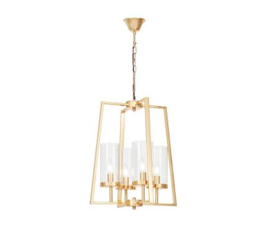 Подвесная люстра Lumina Deco LDP 1247-4 F.GD