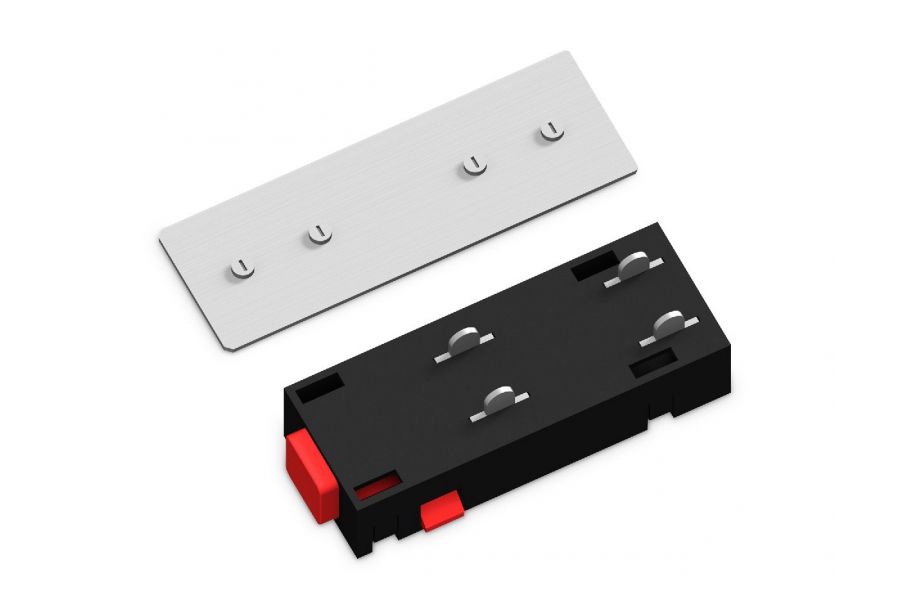 Коннектор питания прямой с соединителем Ambrella Light Magnetic 220V GL1106