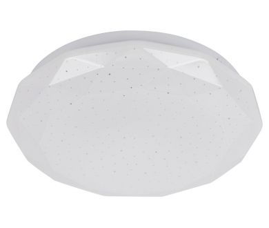 Потолочный светильник Эра Классик без ДУ SPB-6 WH 36W-6,5K Slim Sparkle