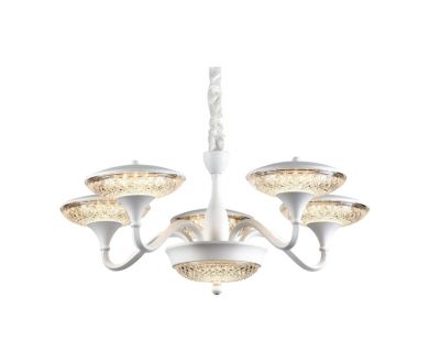 Подвесная светодиодная люстра Arte Lamp A5168LM-5WH