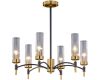 Люстра на штанге Illumico IL5177-6PLS-29 BRASS TUBO