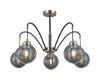 Люстра на штанге Illumico IL0433-5PSQ-79 BK AB