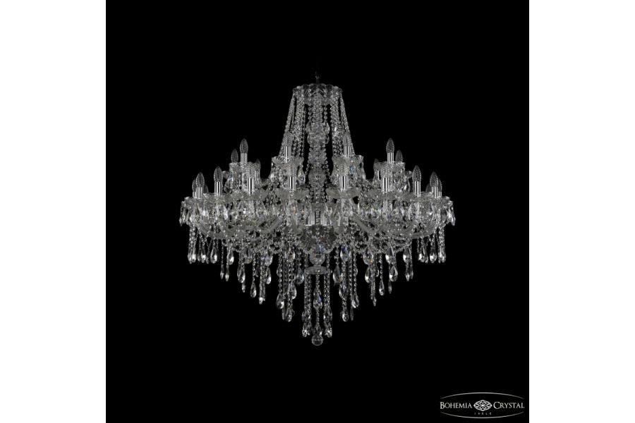 Подвесная люстра Bohemia Ivele Crystal 1415/20+10/400 Ni