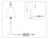 Настольная лампа Ambrella Light High Light Classic LH75057