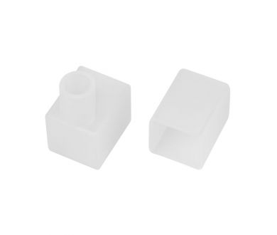 Заглушка Arlight MOONLIGHT-CAP-10x10mm-BOTTOM-S-SET (Силикон) 055651