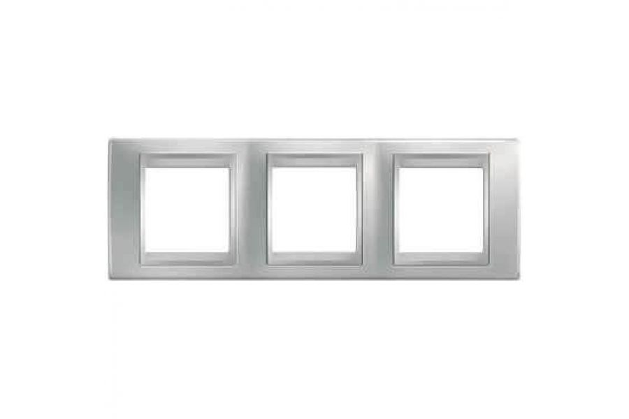 Рамка 3-постовая Schneider Electric Unica Top MGU66.006.038