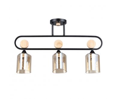 Потолочная люстра Arte Lamp Glamore A5076PL-3BK