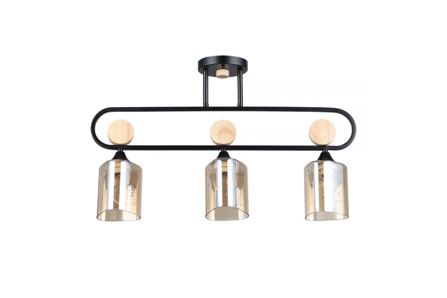 Потолочная люстра Arte Lamp Glamore A5076PL-3BK
