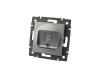 Механизм компьютерной розетки Arlight SCT-MPC1-PL-GR-V (RJ-45, CAT6) 049848