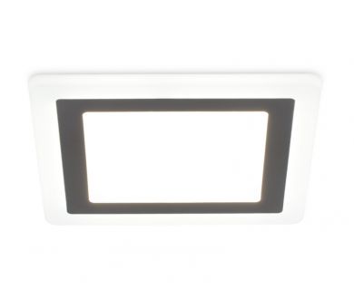 Встраиваемый светильник с подсветкой Ambrella Light Downlight DCR394