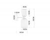 Бра Arte Lamp Charm A1623AP-2GO