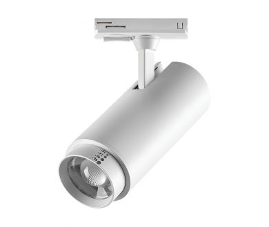 Трековый однофазный профессиональный светильник Lightstar Fuoco P+CCT 218026