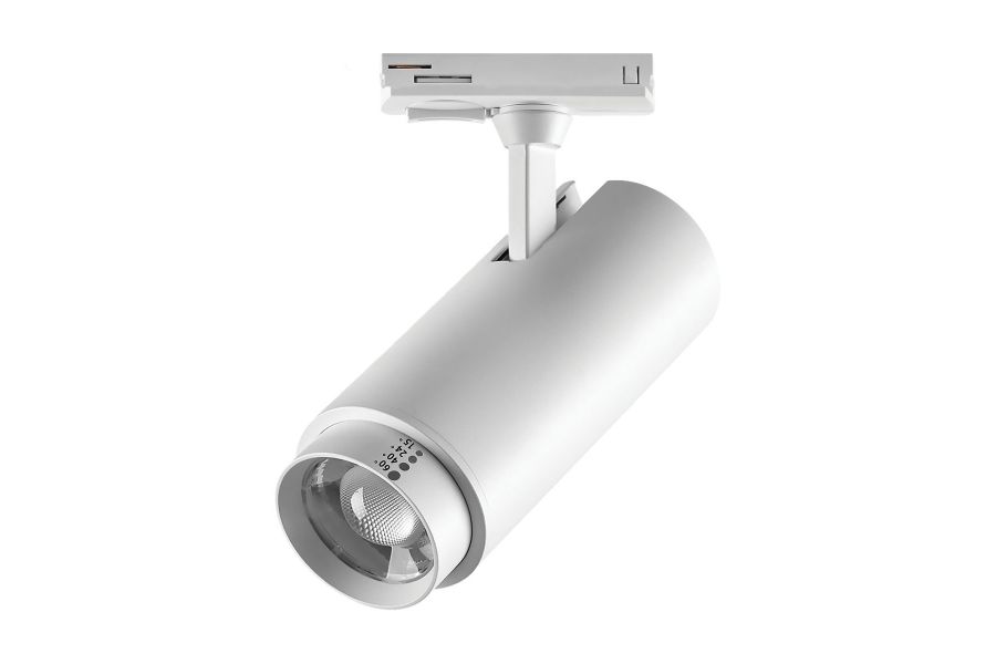 Трековый однофазный профессиональный светильник Lightstar Fuoco P+CCT 218026