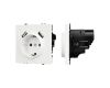 Механизм розетки с USB зарядкой Arlight SCT-NOBE-MUAA-SFPL-WH (230V, 16A) 054288