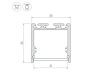 Алюминиевый профиль Arlight SL-Line-3535-3000 Black 036253