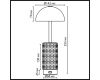 Настольная лампа беспроводная Odeon Light L-Vision Lulu 5452/5TLA