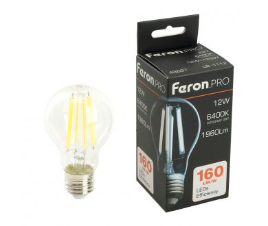 Светодиодная лампа Feron LB-1112 E27 12W 6400K 48897