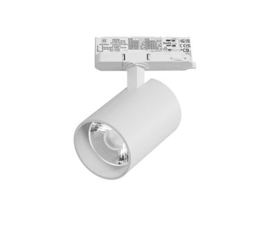 Трековый трехфазный светильник Quattro LED 15G с адаптером Lightstar Alta Base A5346QT15G