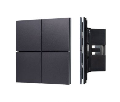 Кнопочная панель Arlight KNX-304-23-IN Black BUS, Frameless 039663
