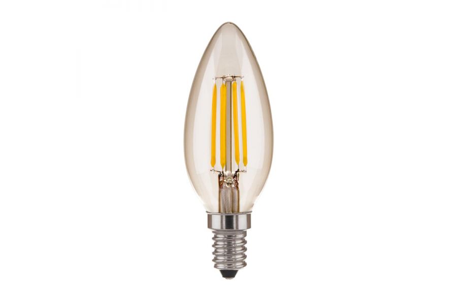 Лампа светодиодная филаментная Elektrostandard BLE1409 E14 9W 3300K прозрачная 4690389150678