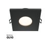 Встраиваемый светильник Maytoni Technical Stark DL083-01-GU10-SQ-B