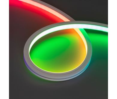 Светодиодная герметичная лента Arlight SPI-WAVE-TOP-G200-18x15mm 24V RGB PX2 (26 W/m, IP54, 5m, wire x1) 052418