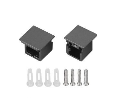 Заглушка Arlight SL-MINI-3-H10-F12 IRON GREY (Пластик) 058672