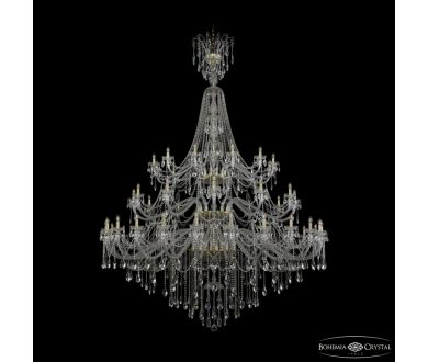 Подвесная люстра Bohemia Ivele Crystal 1415/24+12+12/900/XLU-320/3d G