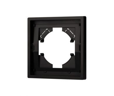 Рамка пластиковая на 1 пост Arlight FRM-TENDO-PL-1-BK 053836