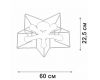 Потолочный светильник Vitaluce V3795-0/5PL