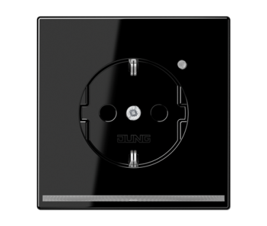 Купить Розетка Schuko с LED подсветкой Jung LS1520-OSWLNW Розетка Schuko с LED подсветкой Jung LS1520-OSWLNW