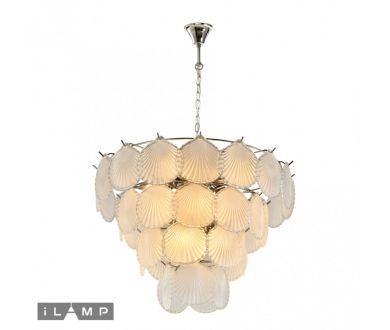 Купить Подвесная люстра iLamp Soho P2546-12 Nickel Подвесная люстра iLamp Soho P2546-12 Nickel