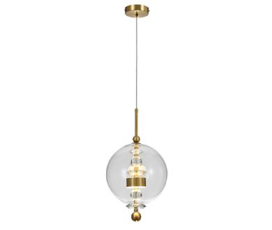 Купить Подвесной светильник Indigo Illusione 11055/1P Clear V000189L Подвесной светильник Indigo Illusione 11055/1P Clear V000189L