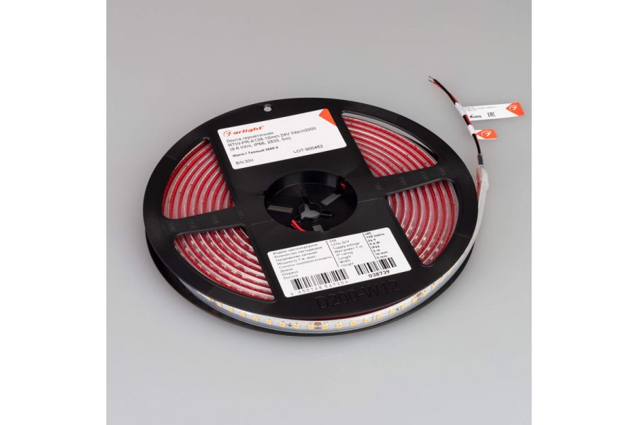 Светодиодная лента Arlight герметичная RTW-PR-A128-10mm 24V Warm3000 038739