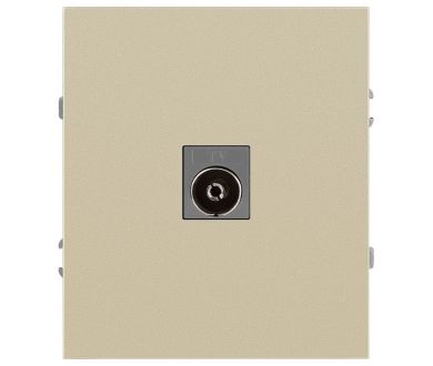 Розетка Эра Arktik 16-3101-04 TV одиночная шампань Б0070467