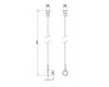 Держатель трека Arlight ART-APRIORI-HOLDER-HANG-TUBE-L1500 (GD) 049319