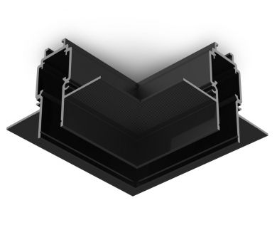 Коннектор угловой для встраиваемого магнитного шинопровода Ambrella Light Track System GL1971