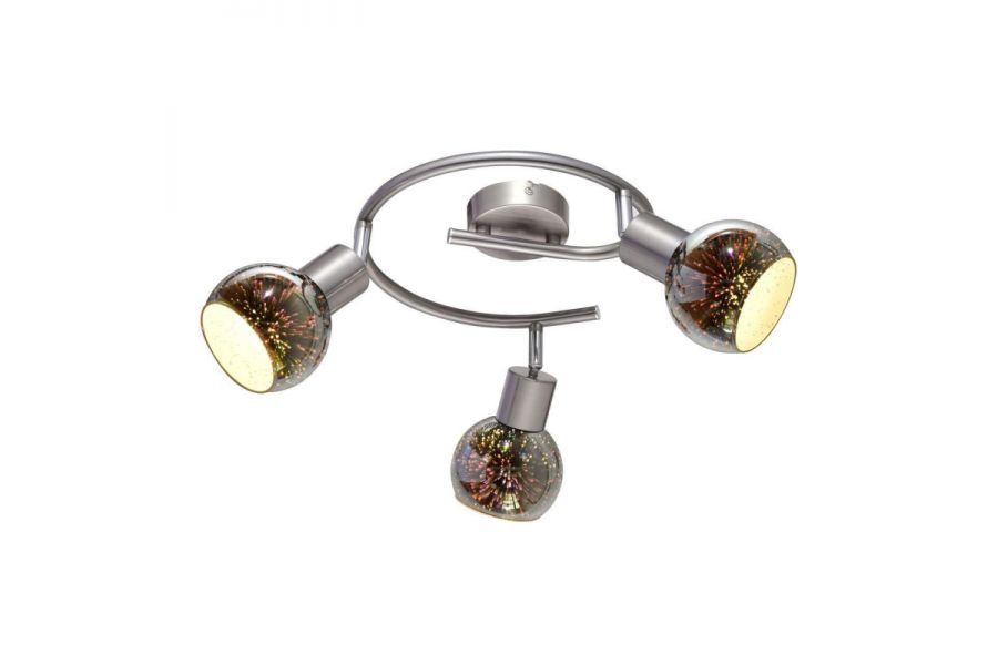 Спот Arte Lamp Illusione A6125PL-3SS