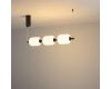 Подвесной светильник Arlight SP-CARAMELA-HANG-L720-12W Warm2700 (BK, 360 deg, 230V) (IP20, Натуральный шелк) 056885