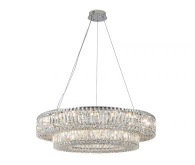Подвесная люстра Newport 8450+28/S chrome М0070080