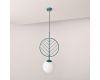 Подвесной светильник ImperiumLoft Leaf B Green 312173-26