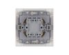 Выключатель двухклавишный с подсветкой Ильмень TDM Electric SQ1823-0004