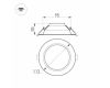 Встраиваемый светильник Arlight IM-Cyclone-R115-10W White6000 023196(2)