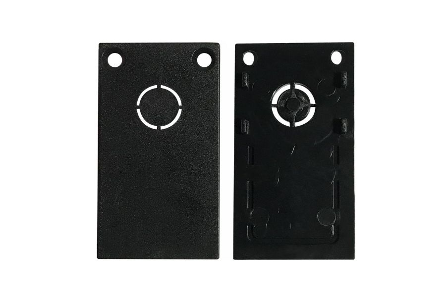 Комплект заглушек торцевых для накладного шинопровода iLedex Vision END CAP 4822-025-BK (2 шт)