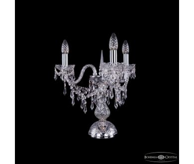 Настольная лампа Bohemia Ivele Crystal 1403L/3/141-39 Ni