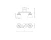 Потолочный светильник Freya Glasses FR5156PL-02WG