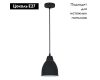 Подвесной светильник Arte Lamp Braccio A2054SP-1BK